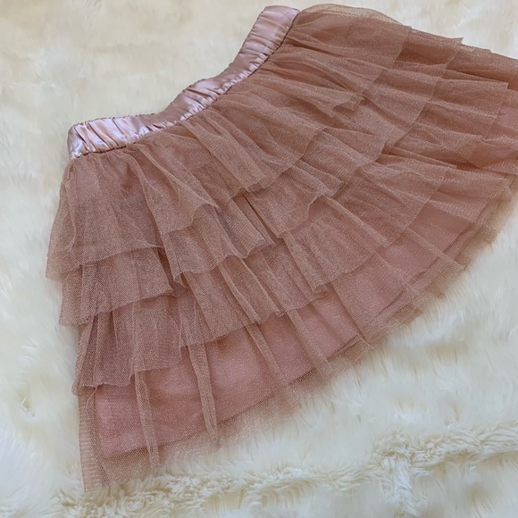 Forever 21 tulle layered skirt pink pleated - Picture 4 of 4